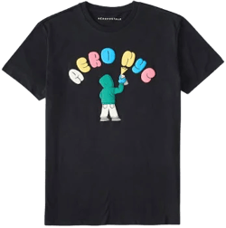 Aeropostale Men's NYC Spray Paint Graphic Tee