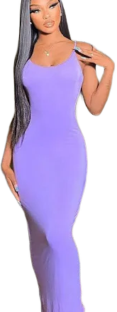 Fashion Nova Asymmetrical Sleeveless Rayon Blend Scoop Neck Ajay Maxi Dress