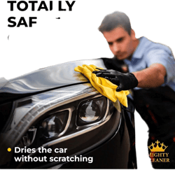 Premium Shammy Cloth For Car Drying,Super Absorbent Chamois Towel For Car - Scratch-Free, Reusable & Soft