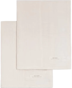 Colored Organics Baby 2-Pack Organic Cotton Burp Cloths