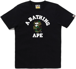 Men's BAPE 1st Camo College Tee