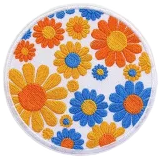 Retro Floral Patch