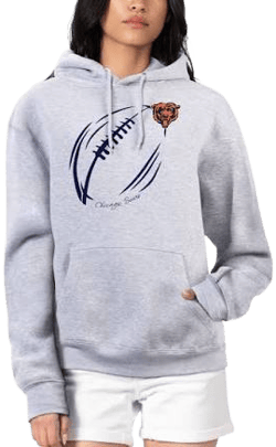G-III Chicago Bears Women's Football Logo Fleece Pullover Hoodie