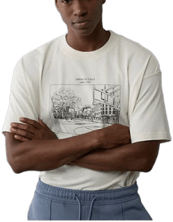 AE Men's Boxy Logo Graphic T-Shirt