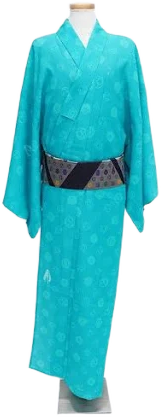 Hatsune Koubou Men's Peacock Kimono
