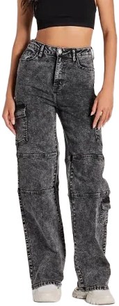 Windsor Cool Captured High Rise Cargo Jeans