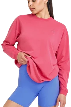Oner Active Classic Oversized Velvet Long Sleeve Top