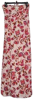 Sincerely Jules Women's Halter Neck Floral Maxi Dress