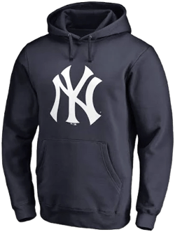 Fanatics Men's New York Yankees Primary Logo Pullover Hoodie