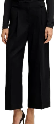 Boss Women's Regular-Fit High-Waisted Wool Trousers