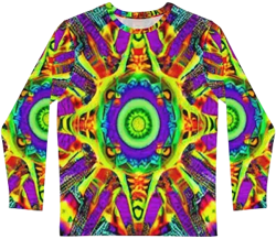 AntiAiClothing Long Sleeve Shirt Anti Facial Recognition AI Invisibility Adversarial Pattern