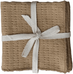 Woven Cotton Slub Dish Cloths set/3