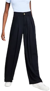 And Now This Women's Pleat-Front Wide-Leg Soft Pants