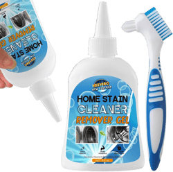 Mold Stain Remover Gel, Washing Machine Cleaner for Front Loader Washer Gasket Rubber Seal Home Stain Removal Gel for Grout, Caulk, Refrigerator, Shower, Bathtub, Bathroom Cleaning Solution (8 Fl Oz)