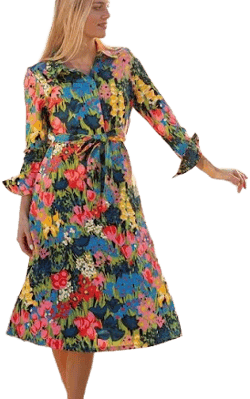 Queen's Garden Delia Midi Dress