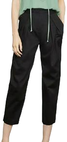 BCBGMAXAZRIA Women's Pleated Ankle Pants