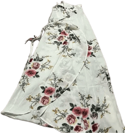 Floral Fully Adjustable Wrap Skirt