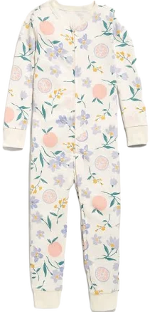 Old Navy Unisex Snug-Fit 2-Way-Zip Printed Pajama One-Piece for Toddler & Toddler
