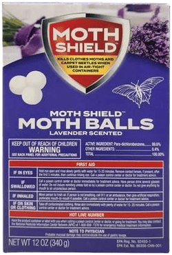 Moth Shield Moth Balls 12 oz. Lavender Scented