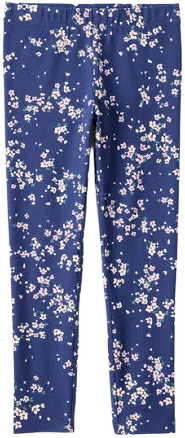 Carter's Girls Floral Cotton Pull-On Stretch Leggings