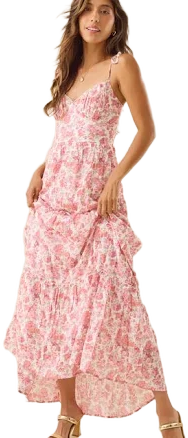 Altar'd State Fifi Sleeveless Floral Maxi Dress