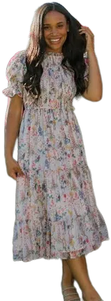 Cordelia Floral Dress