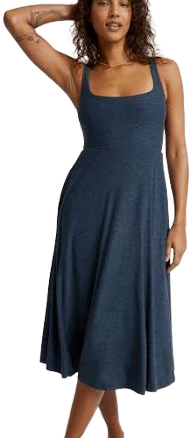 Beyond Yoga Women's Featherweight At The Ready Square Neck Dress