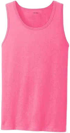 Joe's USA Men's 5.4-oz Cotton Tank Tops