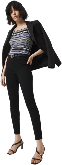 Women's White House Black Market Jeans High-Rise Skinny Jeans