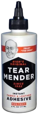 Tear Mender Instant Fabric Leather Adhesive