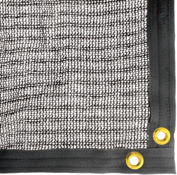 Be Cool Solutions 60% Black Outdoor Sun Shade Canopy: UV Protection Shade Cloth| Lightweight, Easy Setup Mesh Canopy Cover with Grommets| Sturdy, Durable Shade Fabric for Garden, Patio & Porch 12'x12'