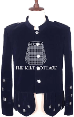 Kenmore Doublet Velvet Kilt Jacket