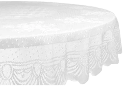 DII Home Essentials Floral Lace Tablecloth