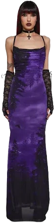 Widow at Dusk Maxi Dress