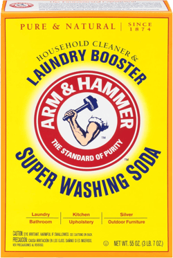 Arm & Hammer Super Washing Soda Detergent Booster & Household Cleaner, 55oz. Unscented 55 Ounce (Pack of 1)