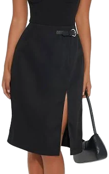 Fashion Nova Women's Life Like Mine Pencil Midi Skirt