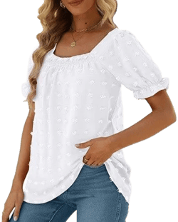 Women's Chic Puff Sleeve Top
