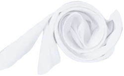 White Poly Cotton Broadcloth Fabric