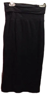 C&c California Brand Solid Black Tube Dress