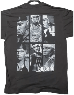 American Vintage Shirts Men's Vintage G Unit 50 Cent Rap Hip Hop 90s Y2k Usa Tee