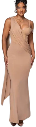 Jluxlabel Grand Entrance Drape Dress