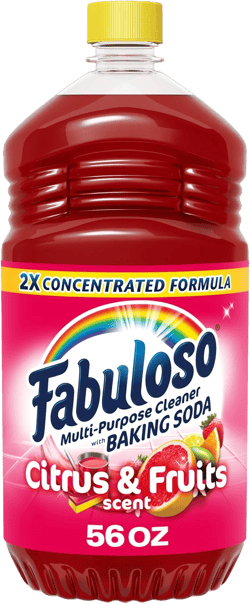 Fabuloso All Purpose Cleaner Bulk, Baking Soda, Bathroom Cleaner, Toilet Cleaner, Floor Cleaner, Shower and Glass Cleaner, Mop Cleanser, 336oz Total (56oz|Case of 6) 56 Fl Oz (Pack of 6) Baking Soda Cleaner