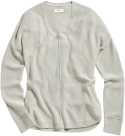 billy Reid Women's Cotton Linen Shirttail Sweater