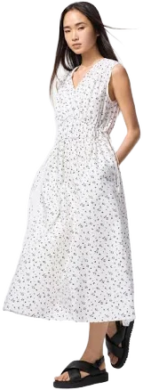 UNIQLO Women's Cotton Gathered Dress