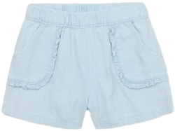 Garanimals Toddler Girl Denim Shorts with Ruffle Pocket