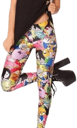 Blackmilk Adventure Time Bro Ball Leggings