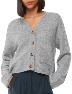Whistles Womens Wool-blend Cardigan