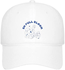 Floral Embroidered Baseball Cap
