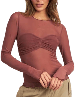 Allegra Sheer Top