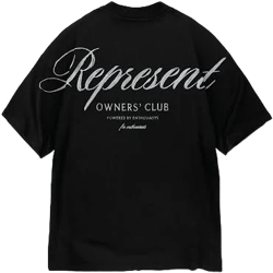 Represent Men's Owners Club Script T-Shirt